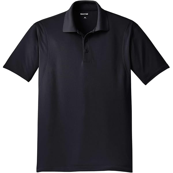 Amazon.com: SPORT-TEK Unisex UV Micropique Polo Black : Clothing